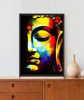 Lord Buddha Acrylic LED Light Wall Art