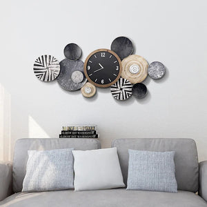 Desert Finch Metal Wall Clock