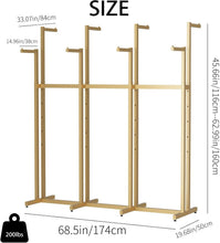 Load image into Gallery viewer, Heavy Duty Metal Clothes Rack With 8 Straight Arms Modern Entryway Clothing Rack
