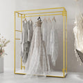 Stylish Golden Plated Modern Entryway Clothing Rack