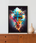Jesus In My Heart Acrylic LED Light Wall Art