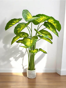 Artificial Lush Alocasia Plant