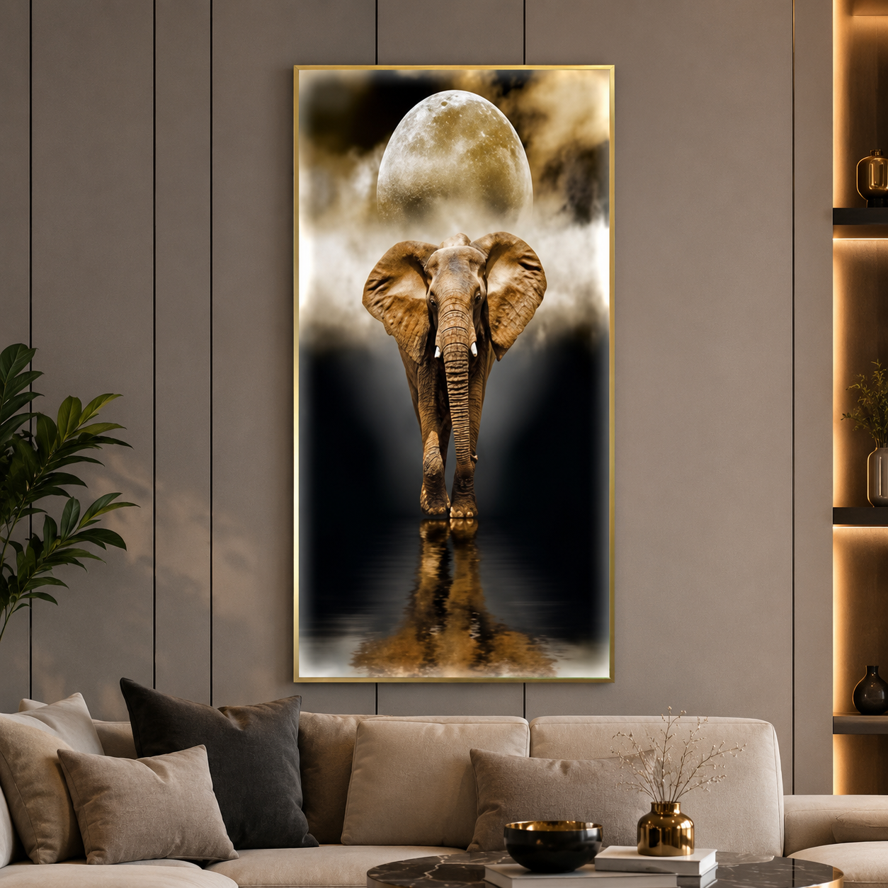 Magnetic Aura Crystal Painting With LED
