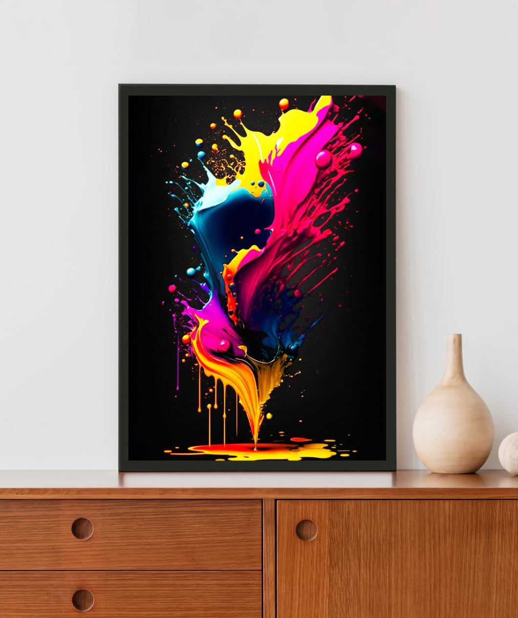 Colorful Acrylic LED Light Wall Art