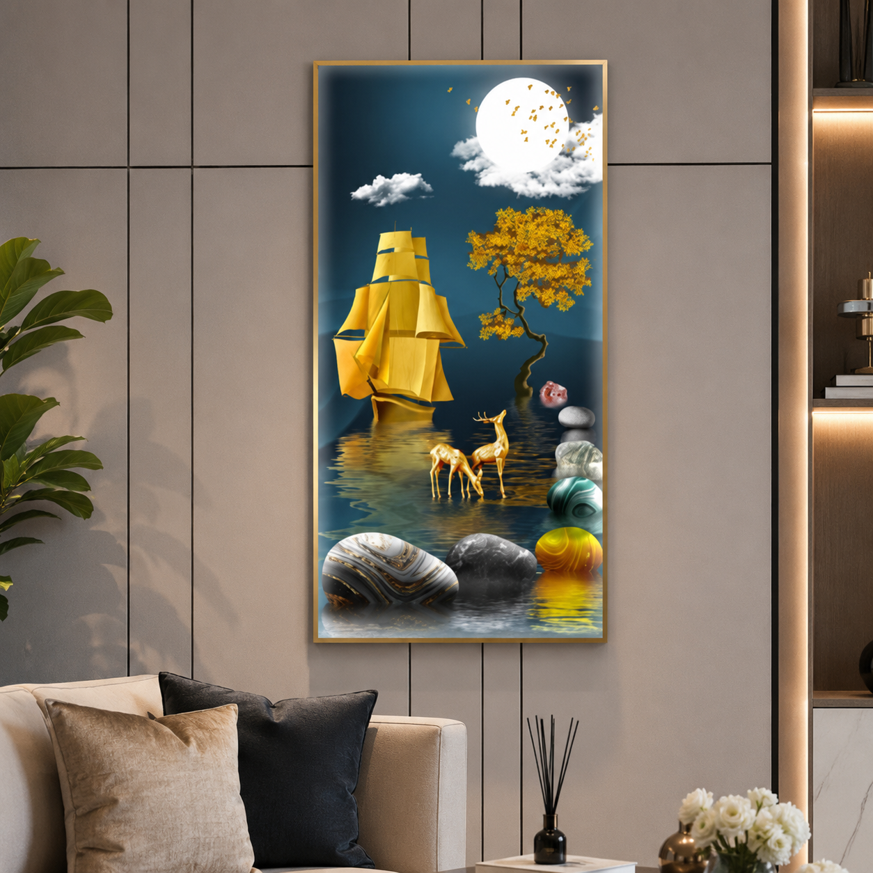 Dreamland Crystal Painting With LED