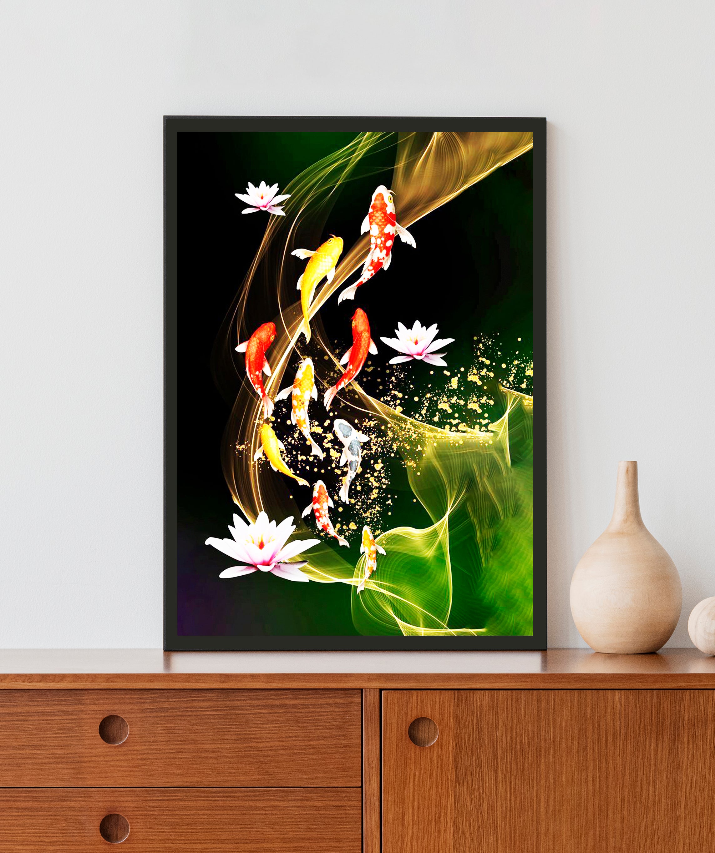 Under Water Acrylic LED Light Wall Art