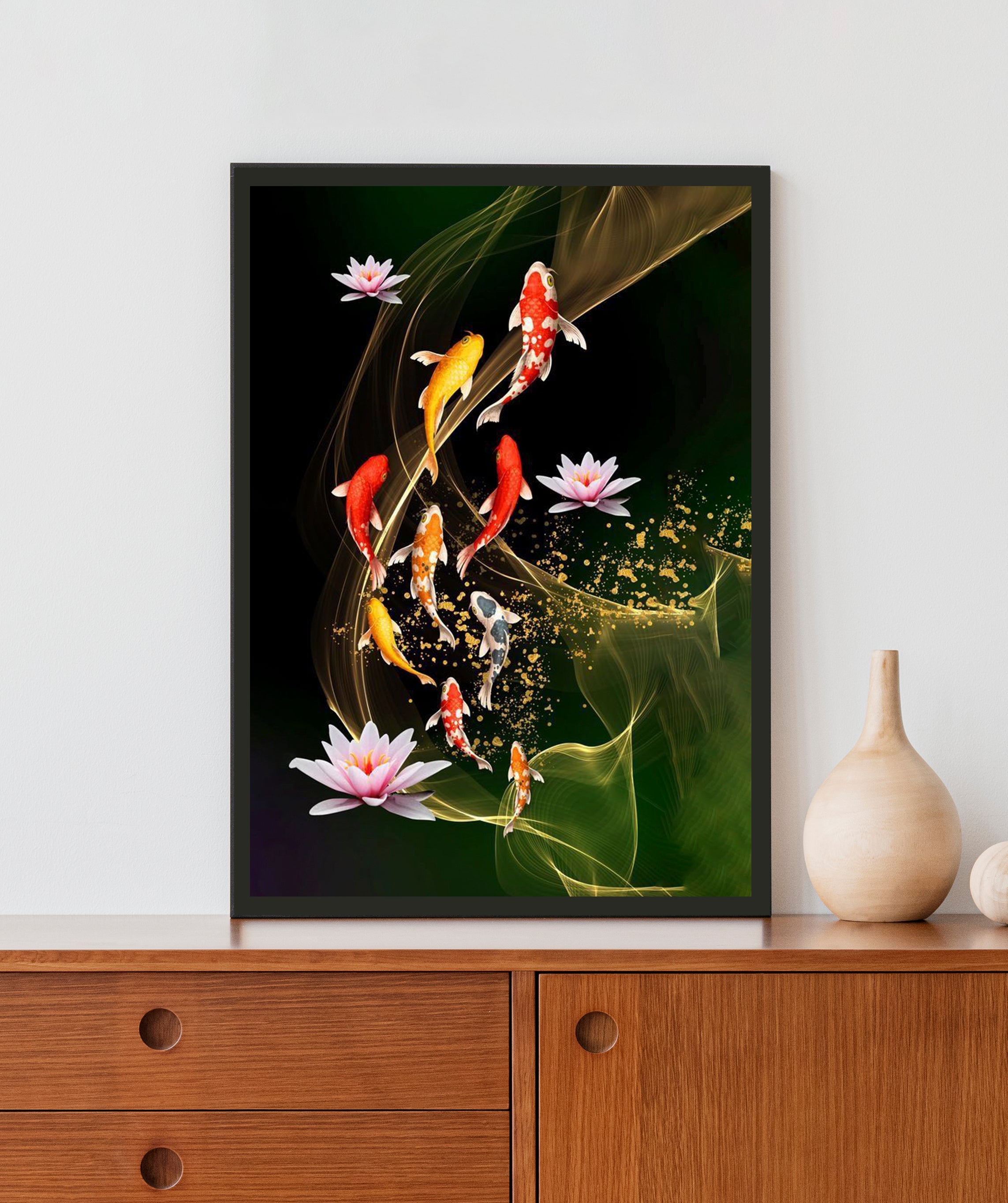 Under Water Acrylic LED Light Wall Art