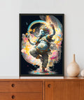 Dancing Ganeha Acrylic LED Light Wall Art