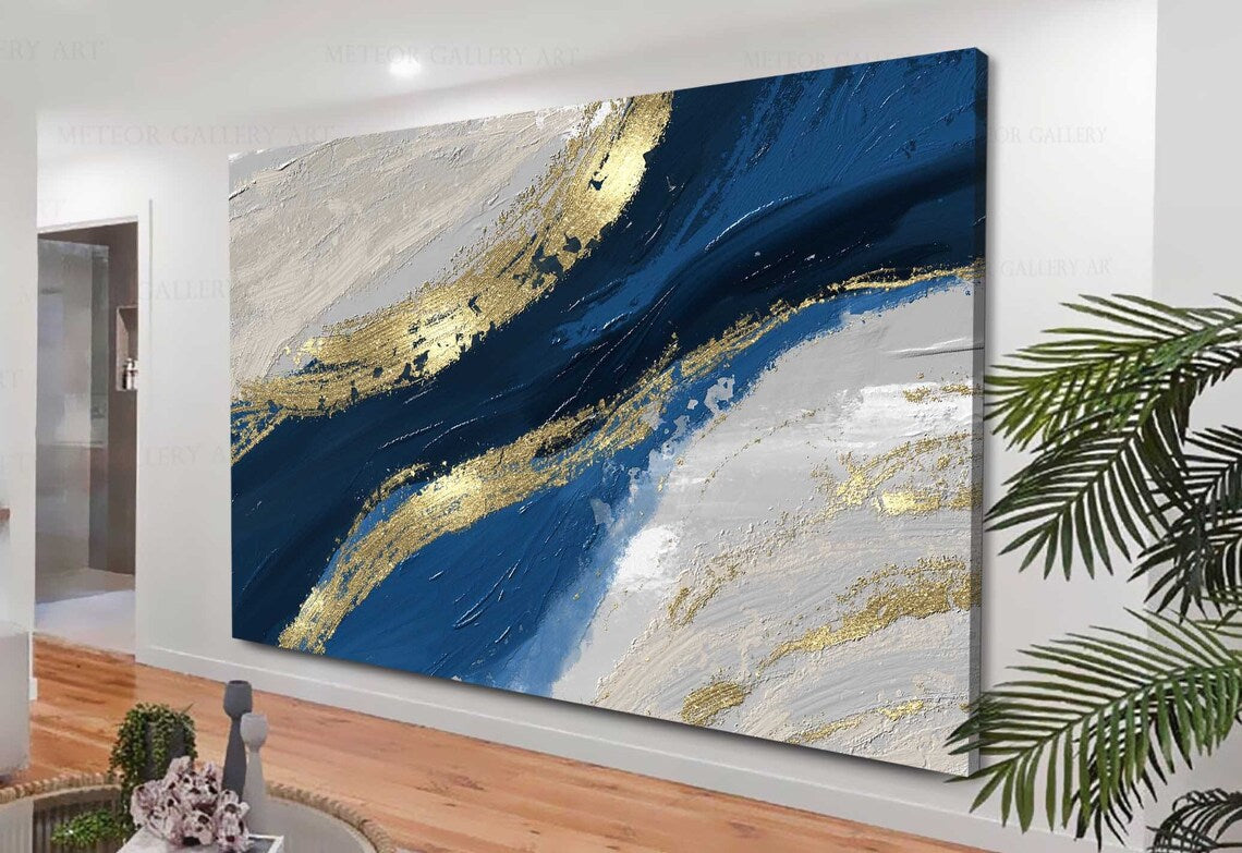 Ocean Magic Abstract Resin Wall Art Painting