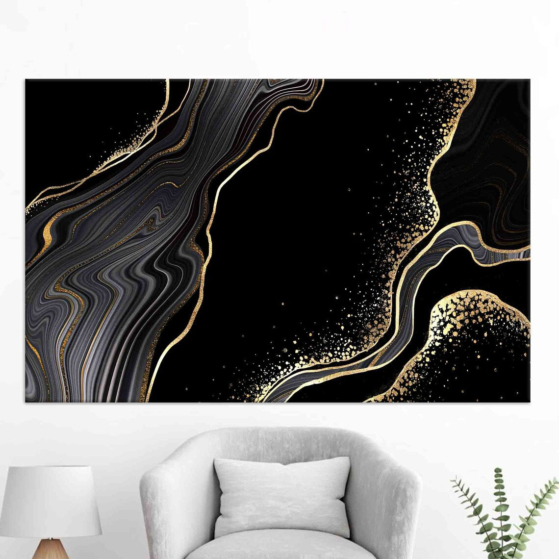 Into The Galaxy Abstract Resin Wall Art Painting