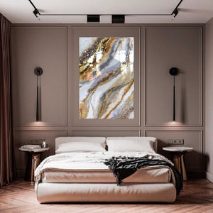 Geode Abstract Resin Wall Art Painting