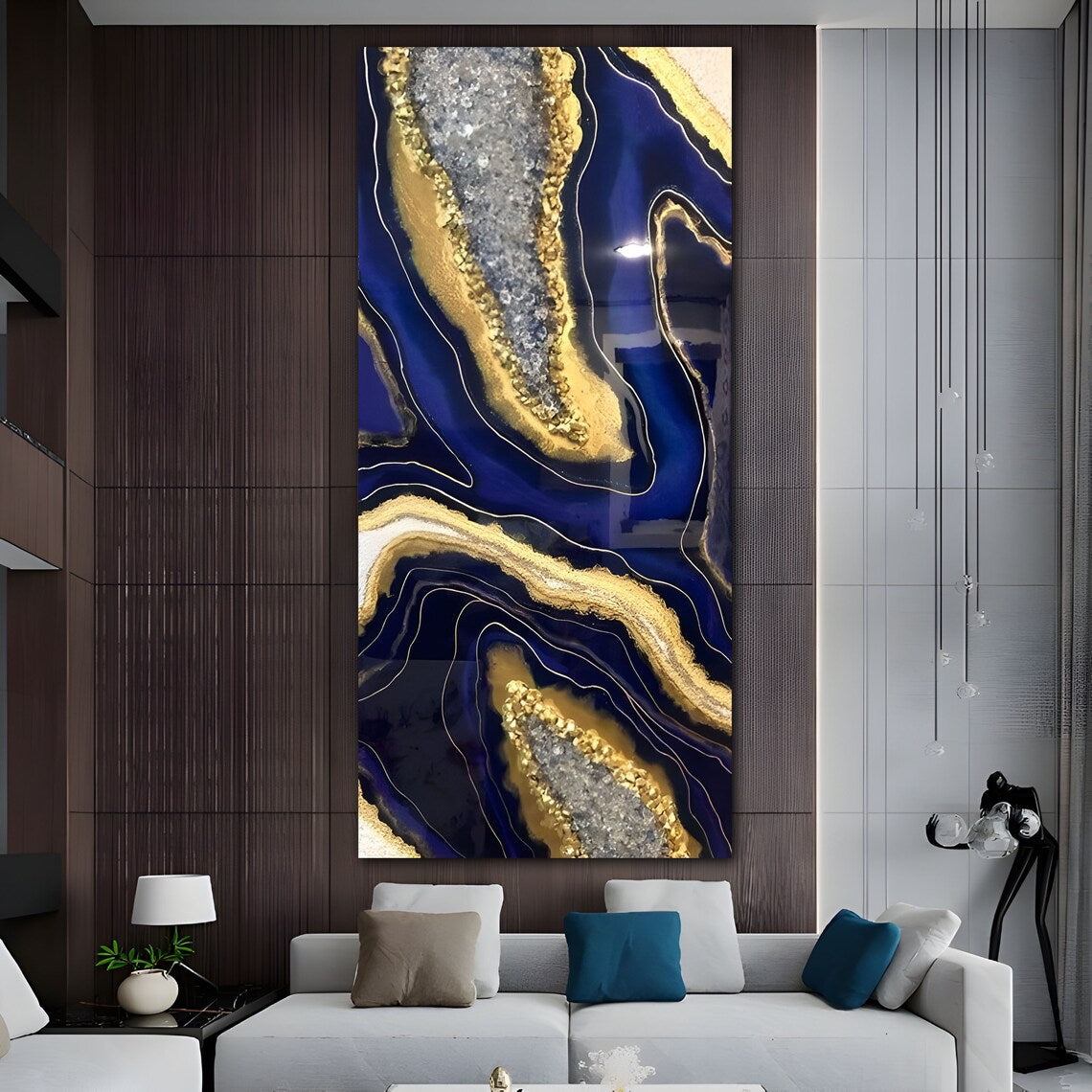 Nightingale Abstract Resin Wall Art Painting