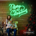 Stylish Merry Christmas Neon Sign