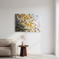 BEAUTIFUL WINTER IS COMING WOOD MOSAIC WALL DECOR