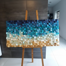 Load image into Gallery viewer, WONDERFUL BEACH WOOD MOSAIC WALL DECOR
