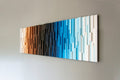Universal Love Plank Wood Mosaic Wall Decor