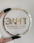 Natural Clear Acrylic Sign with Led Neon Light