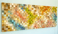 Coral Reef Wood Mosaic Wall Decor