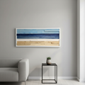 Modern Beach House Plank Wood Mosaic Wall Décor