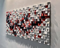 We Are On Moon Wood Mosaic Wall Decor