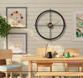 Metal Industrial Wall Clock