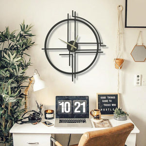 Metal Minimalist Designer Wall Clock