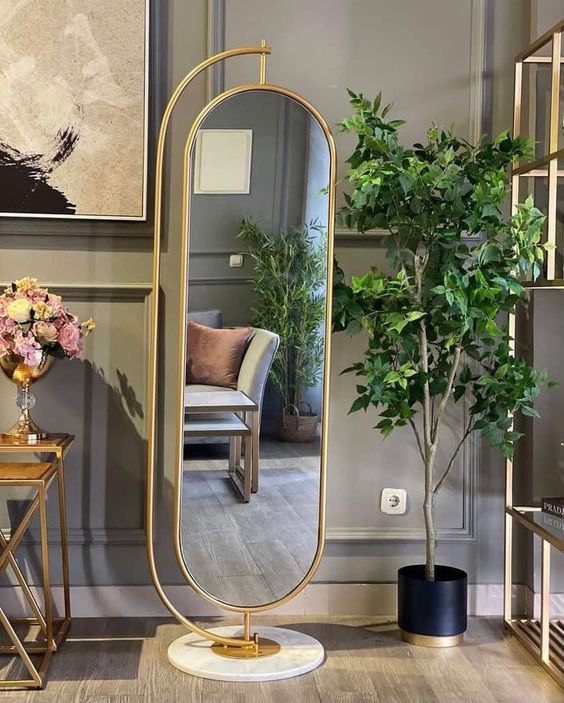 Luxury Designer Floor Mirror