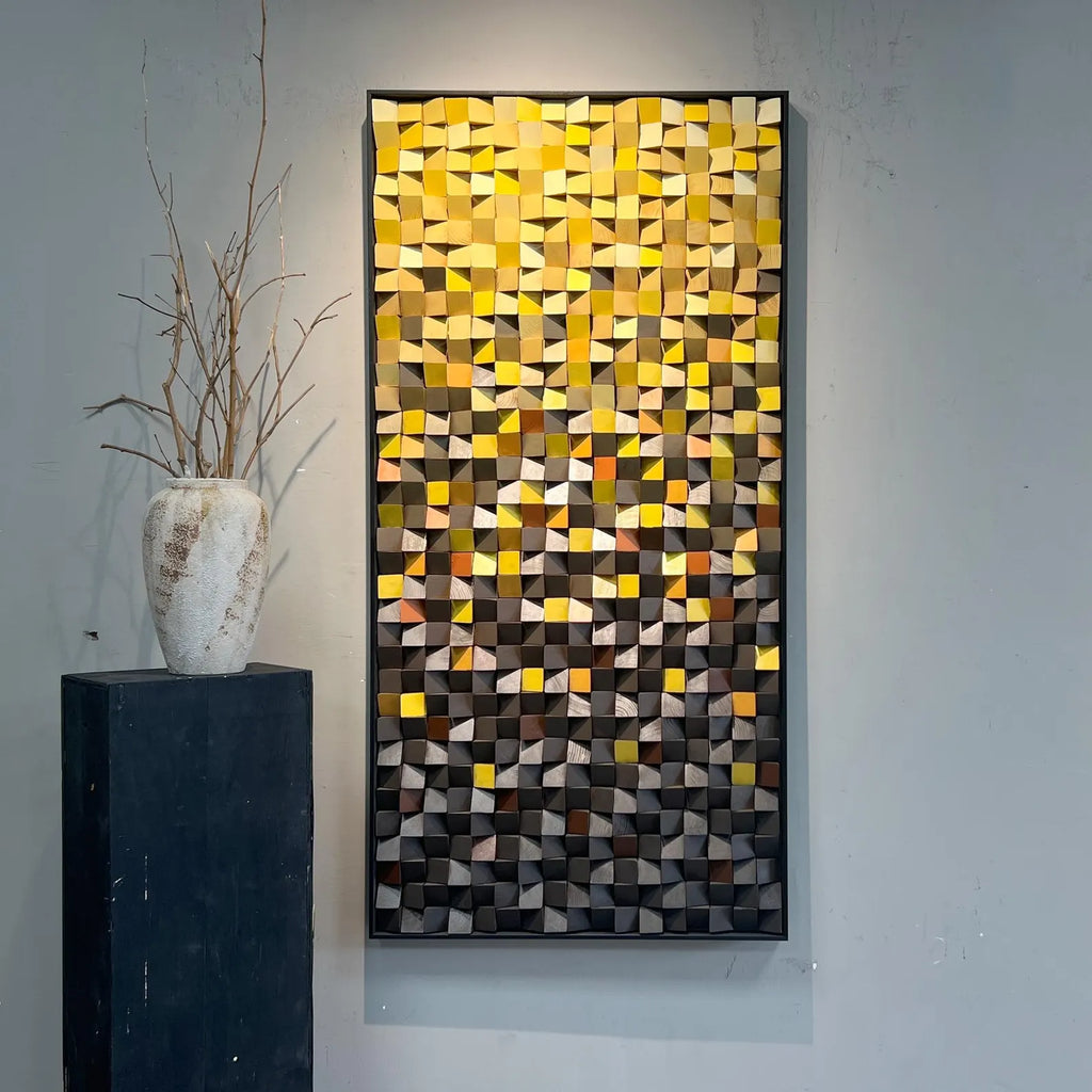 My First Love 3D Wood Mosaic Wall Decor