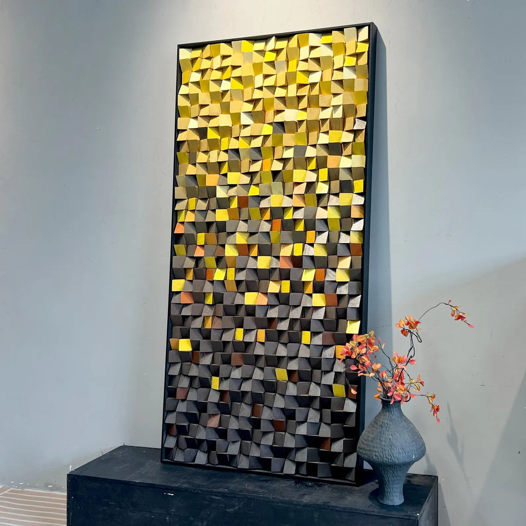 My First Love 3D Wood Mosaic Wall Decor