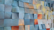 Load and play video in Gallery viewer, Sunflower Wood Mosaic Wall Decor
