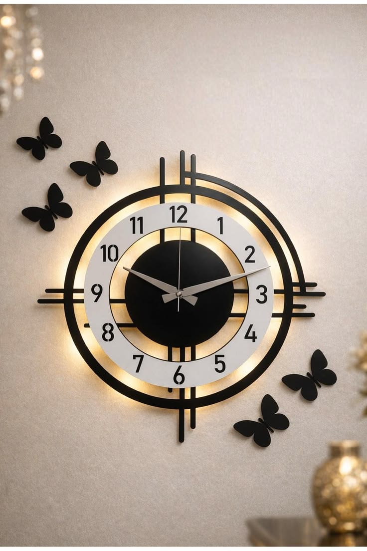 Eclipse Aura Wall Clock