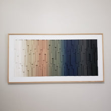 Load image into Gallery viewer, Spectrum Elevation Plank Wood Mosaic Wall Decor
