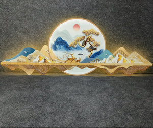 Modern 3D Decor with Stunning Illumination