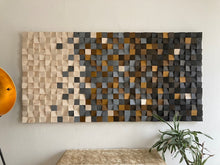 Load image into Gallery viewer, Mosaic Fusion Wood Mosaic Wall Decor
