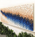 Nature and Feeling Wood Mosaic Wall Decor