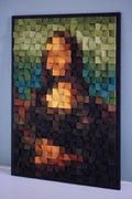 Mona Lisa Wood Mosaic Wall Decor