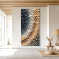 Cubique Harmony Wood Mosaic Wall Decor
