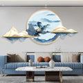 Modern Crystal Wall Art For Wall Decor With Led Light