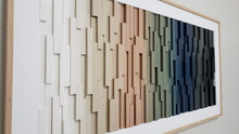 Load image into Gallery viewer, Spectrum Elevation Plank Wood Mosaic Wall Decor
