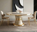 Gorgeous New Round Dining Table
