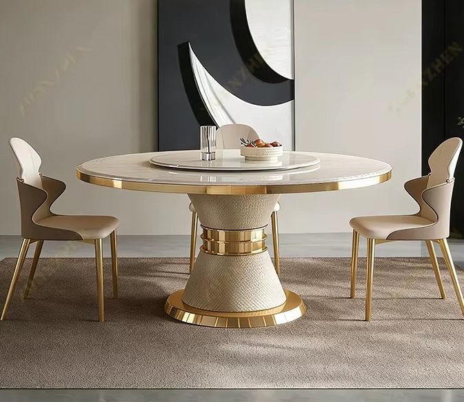 Gorgeous New Round Dining Table