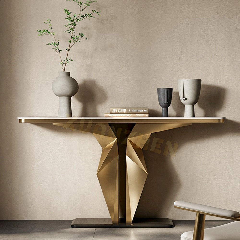 Luxurious Marble Console Table