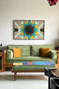 Infinite Hope Wood Mosaic Boho Art