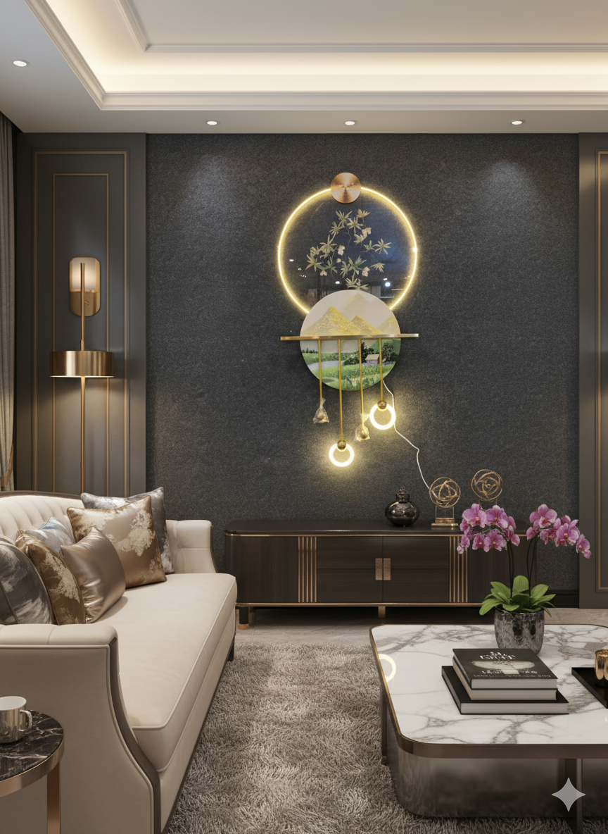 Symphony of Love Wall Decor - Mountain Scenery