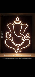 Divine Glow Ganesha Neon