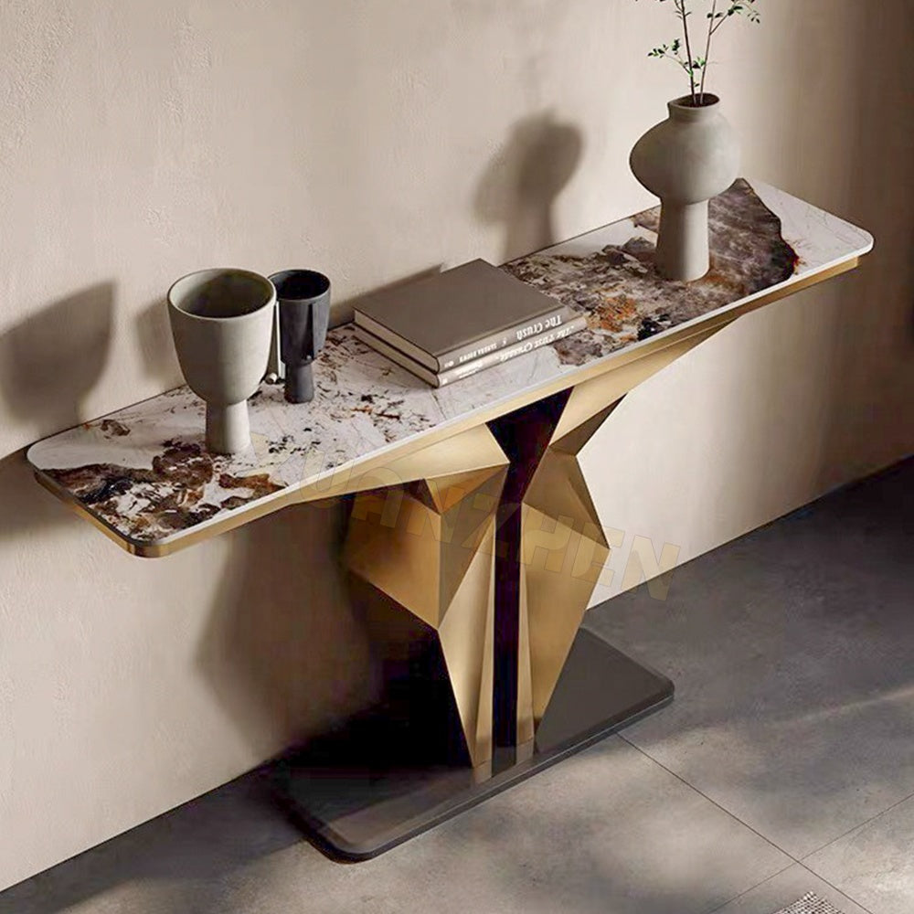 Luxurious Marble Console Table