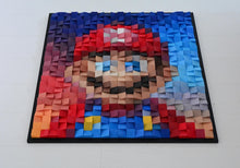 Load image into Gallery viewer, Mario Wood Mosaic Wall Decor
