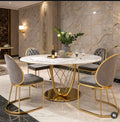 Royal Aura Marble Dining Table