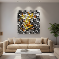 Gorgeous Spiti Valley Wood Mosaic Wall Decor