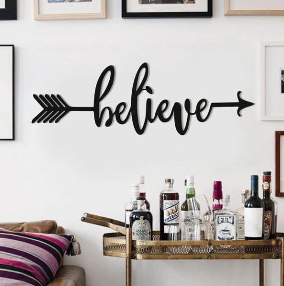 BELIEVE  - Wall Art